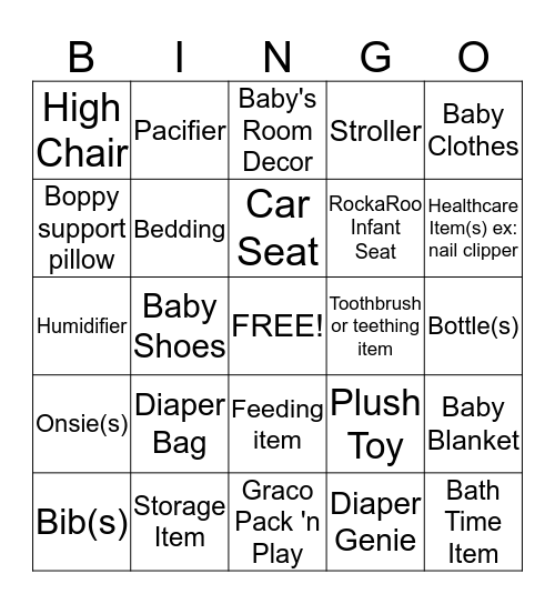 Mother - to - Bee Bingo Card