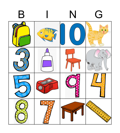 BASTIAN'S BINGO Card