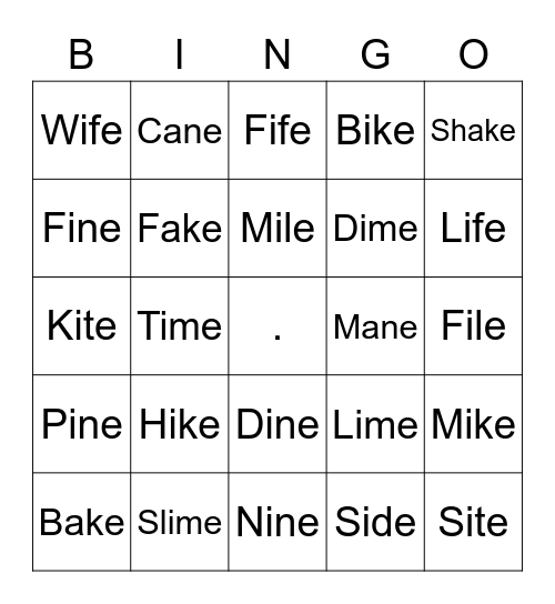 I am awesome Bingo Card