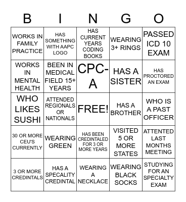 KOKOMO CODING Bingo Card