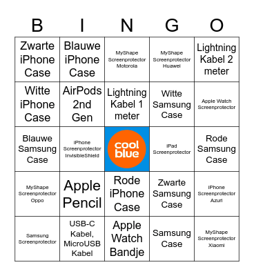 Coolblingo Bingo Card