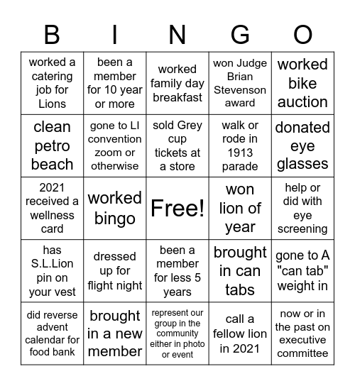 june zoom bingo Card