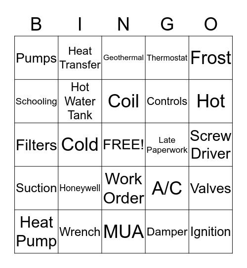 ICOM BINGO Card