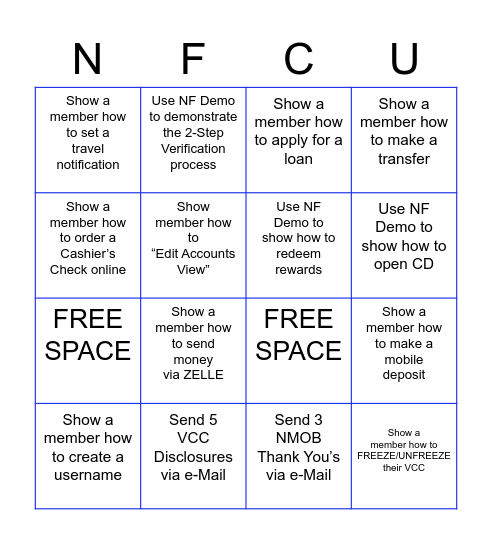 DIGITAL BINGO Card