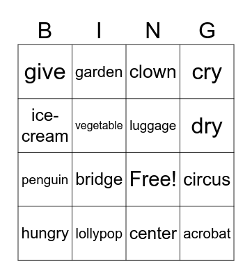 LEVEL 6 BINGO Card