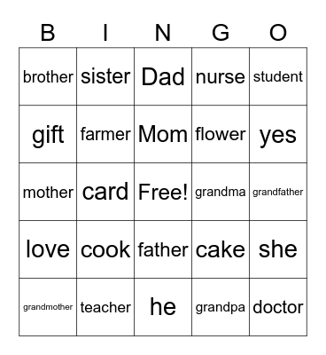 estar2-1Bingo Card