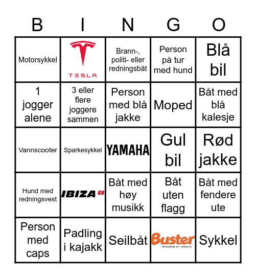 Tangenbingo 2.0 Bingo Card