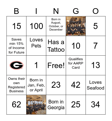 FAMILY VACAY JUNE 2021 Bingo Card