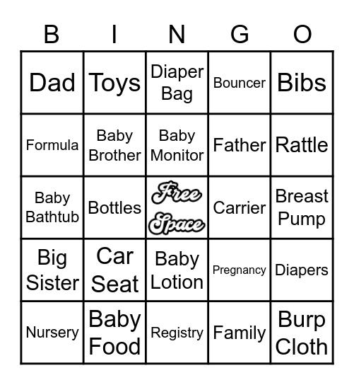 Field Day Bingo Card