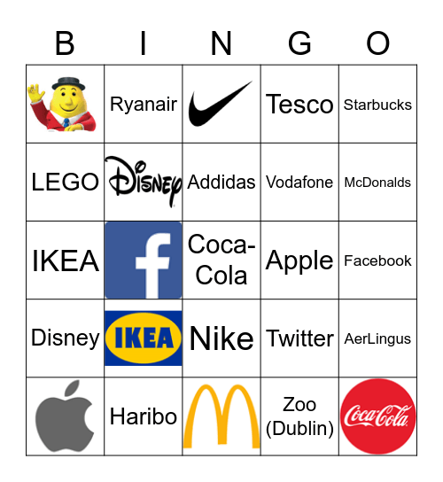 LOGO BINGO Card