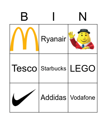 LOGO BINGO Card