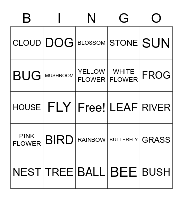 CHILDREN'S DAY Bingo Card