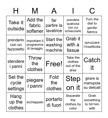 Sunny&Ahmaic Bingo Card