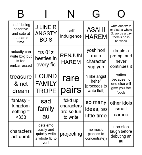 scarlet bingo lol? Bingo Card