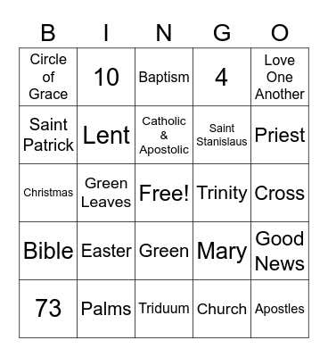 3rd Grade BINGO! Bingo Card