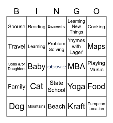 MABI ONCOLOGY TEAM Bingo Card