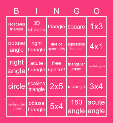 Room 25 Margo Bingo Card