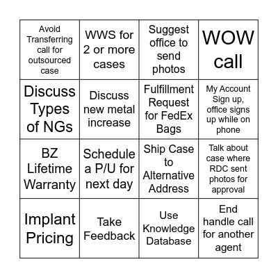 June Weekly Bingo - Week 3 Bingo Card