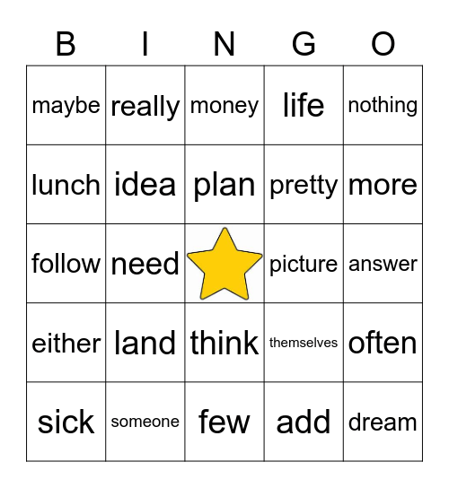 Owls Bingo Board #1 Bingo Card