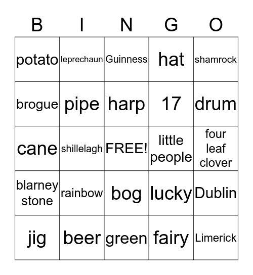 FUN BINGO Card