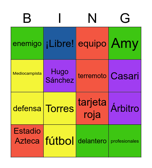 BING! Bingo Card