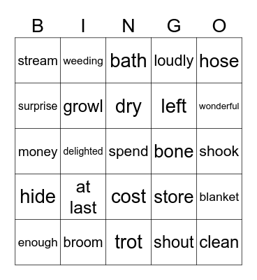 R+ Review Game 6/2 Bingo Card