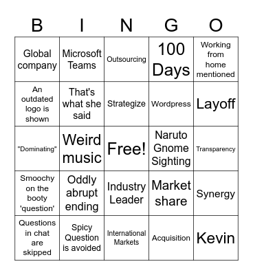 Flaming Hot Bingo Bango Bingo Card