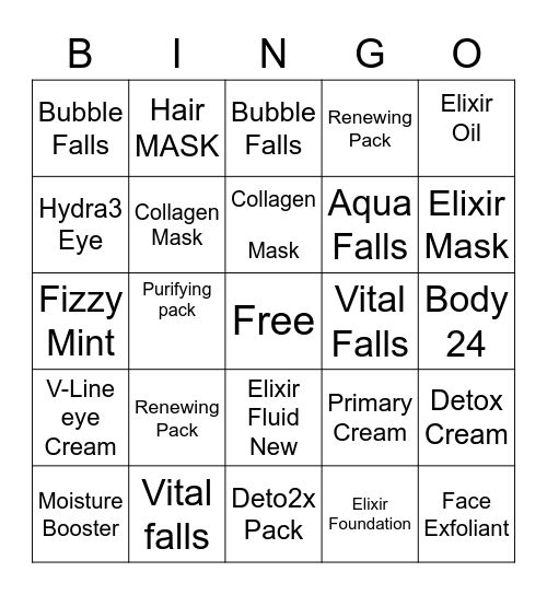 VALMONT Bingo Card