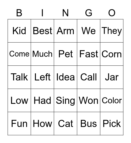 Sasha Review Bingo Card