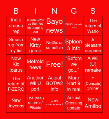 you know the vibes Bingo Card