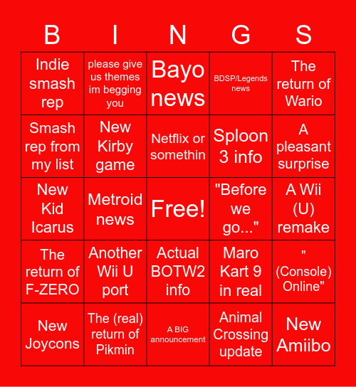 you know the vibes Bingo Card