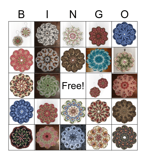 Dresden Kaleidoscopes Bingo Card