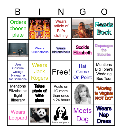 MK BINGO Card