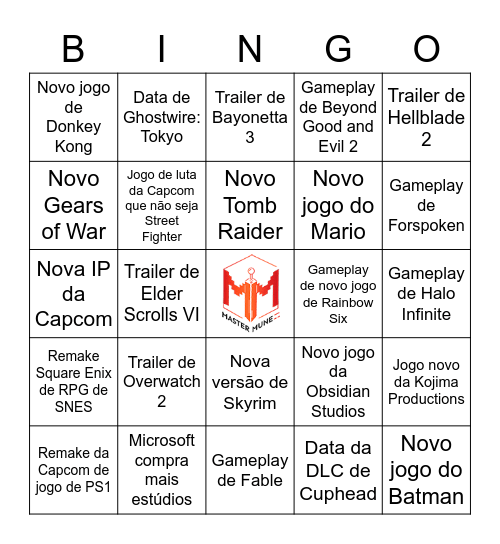 MasterMune - E3 Bingo Card