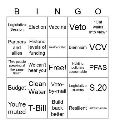 Test Bingo Card