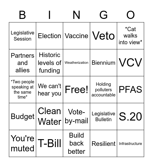 Test Bingo Card