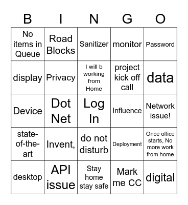GDS TAX AUTOMATION Bingo Card