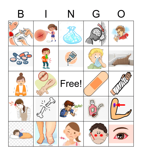 Doctor Bingo Card