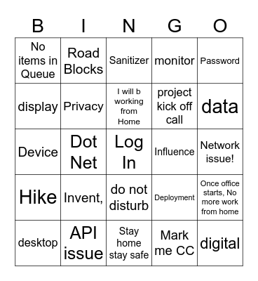 GDS TAX AUTOMATION Bingo Card