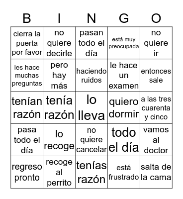 Brandon Brown 7 Bingo Card