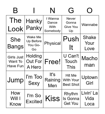 Elks #4 Bingo Card