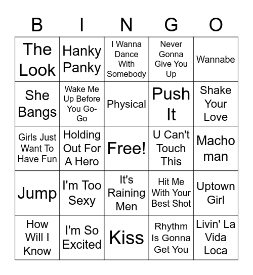 Elks #4 Bingo Card