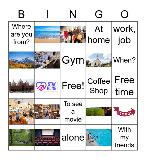 Realidades 4A Bingo Card