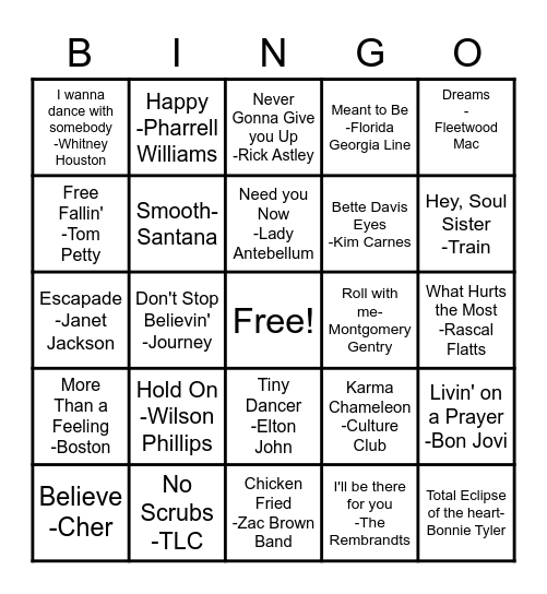 Happy Anniversary - JUNE 2021 Bingo Card