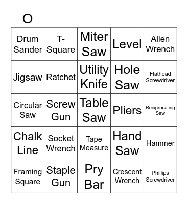 Tech Tools Bingo Card