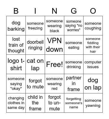 Appeals Training Bingo Card
