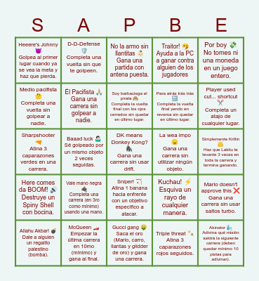 Mario Karcachas Bingo Card