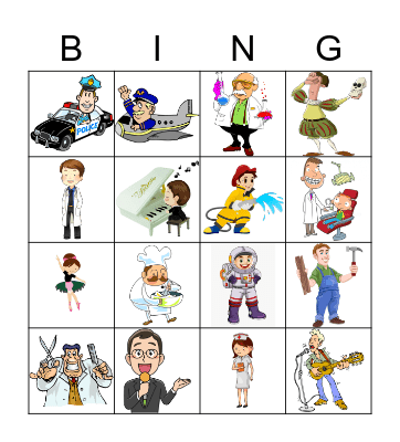 People Bingo Card