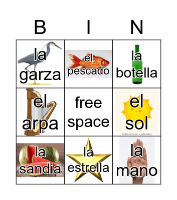Loteria Mi Pueblito Bingo Card