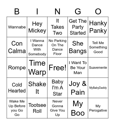 Tavern Cover All Bingo Card